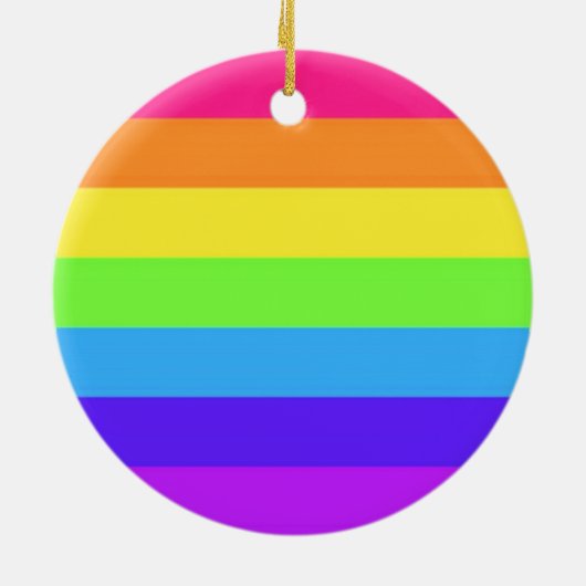 Ik weiger Chinees te kopen. Keramisch Ornament (Achterkant)