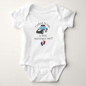 Ik weiger een dutje te doen is dat weerstand biede romper (Voorkant)