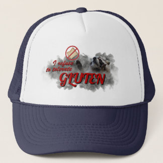Ik weiger gluten te tolereren meme hoed trucker pet