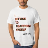 Ik weiger T-shirt (Voorkant)