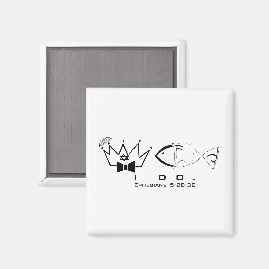 Ik wel. Magneet (Voorkant / Achterkant)