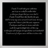 Ik wens afdrukken poster (Voorkant)