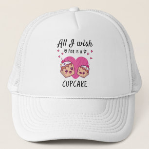 Ik wens alleen een Cupcake Trucker Pet