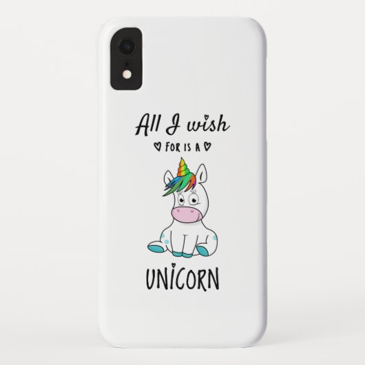 Ik wens alleen een Unicorn Case-Mate iPhone Case (Achterkant)