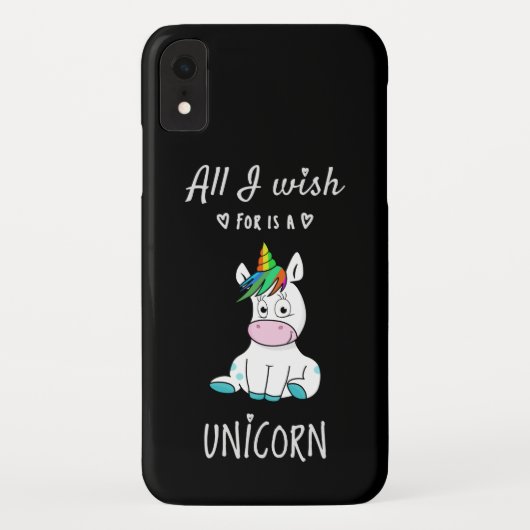 Ik wens alleen een Unicorn Case-Mate iPhone Case (Achterkant)