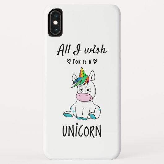Ik wens alleen een Unicorn Case-Mate iPhone Case (Achterkant)