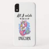 Ik wens alleen een Unicorn Case-Mate iPhone Case (Achterkant)
