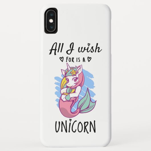 Ik wens alleen een Unicorn Case-Mate iPhone Case (Achterkant)