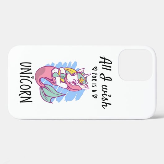 Ik wens alleen een Unicorn Case-Mate iPhone Case (Achterkant (horizontaal))