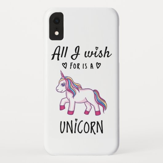 Ik wens alleen een Unicorn Case-Mate iPhone Case (Achterkant)