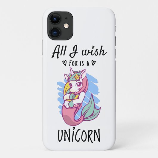 Ik wens alleen een Unicorn Case-Mate iPhone Case (Achterkant)