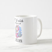 Ik wens alleen een Unicorn Koffiemok (Voorkant rechts)