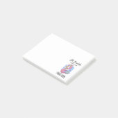 Ik wens alleen een Unicorn Post-it® Notes (Schuin)