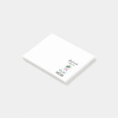 Ik wens alleen een Unicorn Post-it® Notes (Schuin)