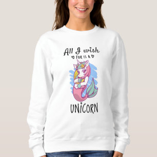 Ik wens alleen een Unicorn Trui