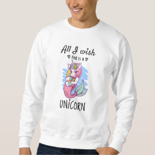 Ik wens alleen een Unicorn Trui