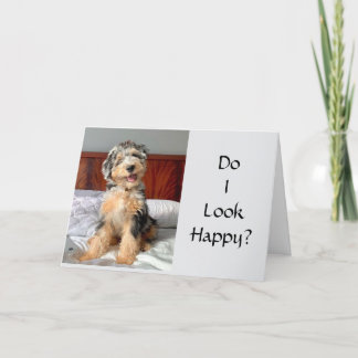 IK WENS EEN GEDEELDE ONS EEN GELUKKIGE "GEDEELDE V KAART