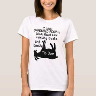 Ik wens geprijsde mensen t-shirt