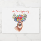 Ik wens iemand een gelukkige en succesvolle nieuwe sparkling wijnetiket (Enkel label)