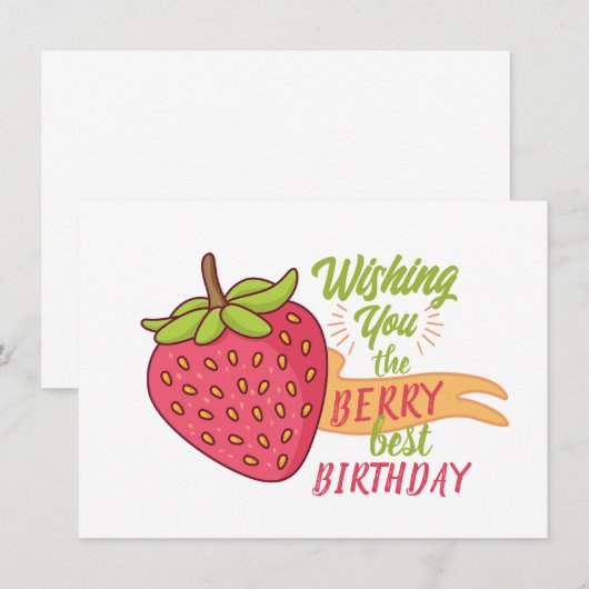 Ik wens je de beste verjaardag (Voorkant / Achterkant)