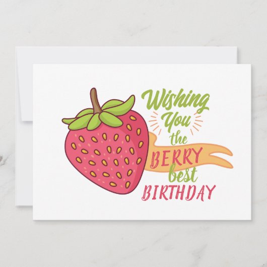 Ik wens je de beste verjaardag kaart (Voorkant)