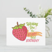 Ik wens je de beste verjaardag kaart (Staand voorkant)