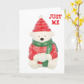 "IK WENS JE DE MOOISTE KERST OOIT" KAART (Gele Bloem)