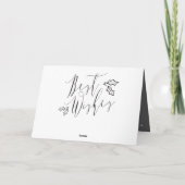 IK WENS JE DE VROLIJKSTE KERST TOT NU TOE FEESTDAGEN KAART (Achterkant)