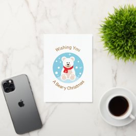 Ik wens je een Beer-y kerst