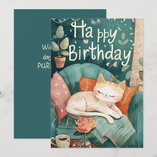 Ik wens je een dag vol met pure liefde (Voorkant / Achterkant)