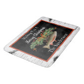 Ik wens je een echt vliegende vrouw, viskerst badmat (Gekanteld)