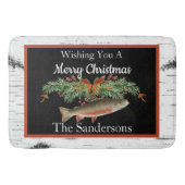 Ik wens je een echt vliegende vrouw, viskerst badmat (Voorkant)