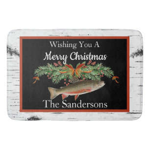 Ik wens je een echt vliegende vrouw, viskerst badmat