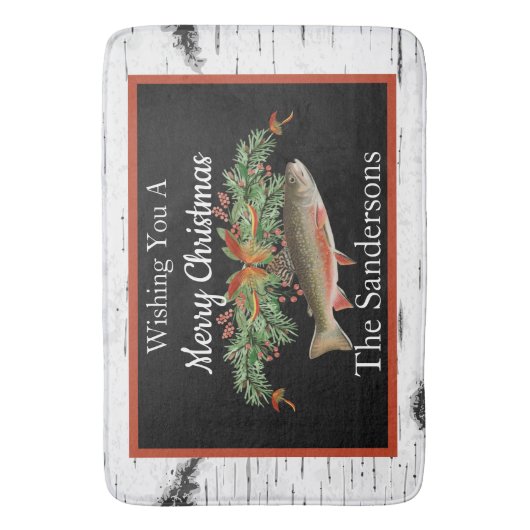 Ik wens je een echt vliegende vrouw, viskerst badmat (Voorkant Verticaal)