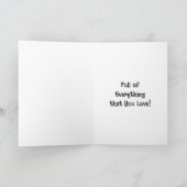 Ik wens je een fijne dag | Schattigee vriendschap Kaart (Binnen)