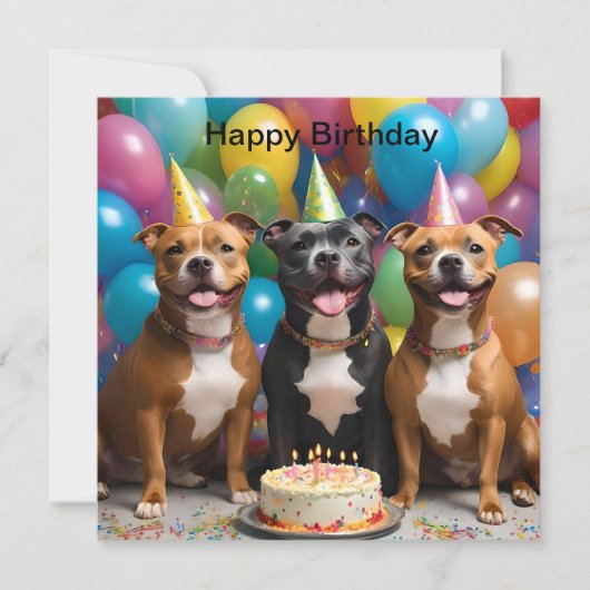 Ik wens je een fijne feestdag, Bday Kaart (Voorkant)