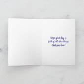 Ik wens je een fijne verjaardag | Bloemen Kaart (Binnen)