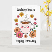 Ik wens je een fijne verjaardag kaart (Gele Bloem)