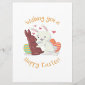 Ik wens je een gelukkige Pasen! Menu (Voorkant)