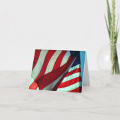 Ik wens je een Happy Veterans Day Note Kaart (Voorkant)