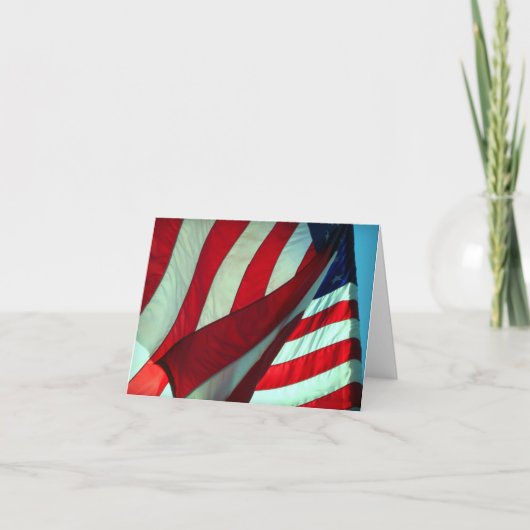 Ik wens je een Happy Veterans Day Note Kaart (Voorkant)