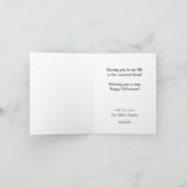 Ik wens je een heel fijne Halloween Kaart (Binnen)