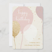 Ik wens je een heel gelukkige verjaardag feestdagenkaart (Voorkant)