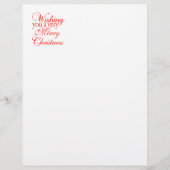 Ik wens je een heel vrolijk kerstfeest! (Voorkant)