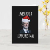 Ik wens je een Jerry Kerstmis Jeremy Corbyn Kaart (Gele Bloem)
