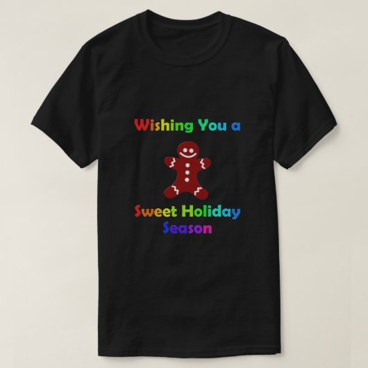 Ik wens je een lief vakantieseizoen t-shirt (Design voorkant)
