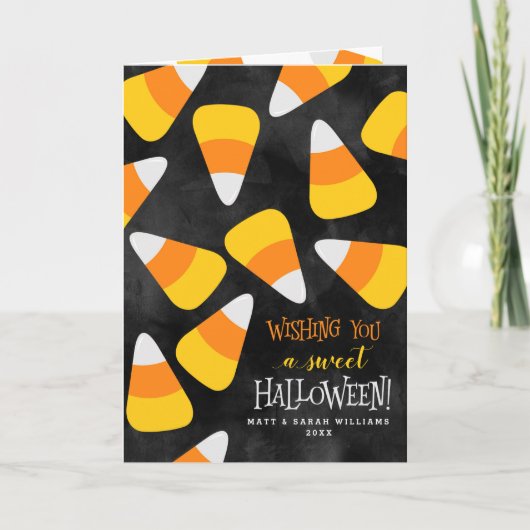 Ik wens je een lieve Halloween Kaart (Voorkant)