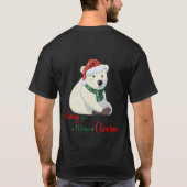 Ik wens je een magisch kerstbier t-shirt (Achterkant)