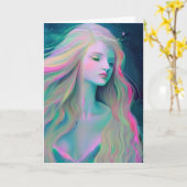 Ik wens je een magische dag kaart (Gele Bloem)