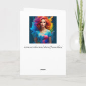 Ik wens je een magische dag | Vriendschap Kaart (Achterkant)